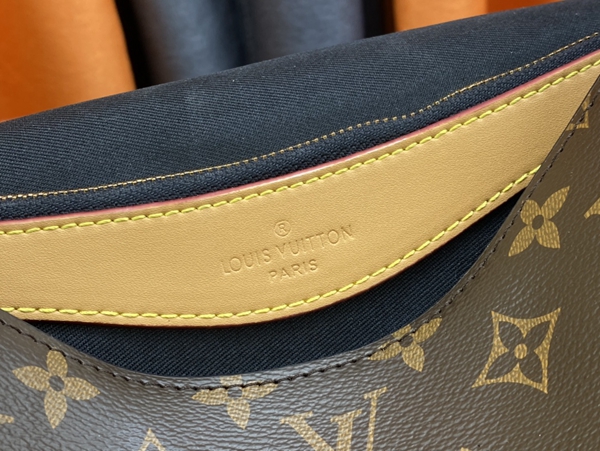 ルイヴィトンバッグ角部分ディテール